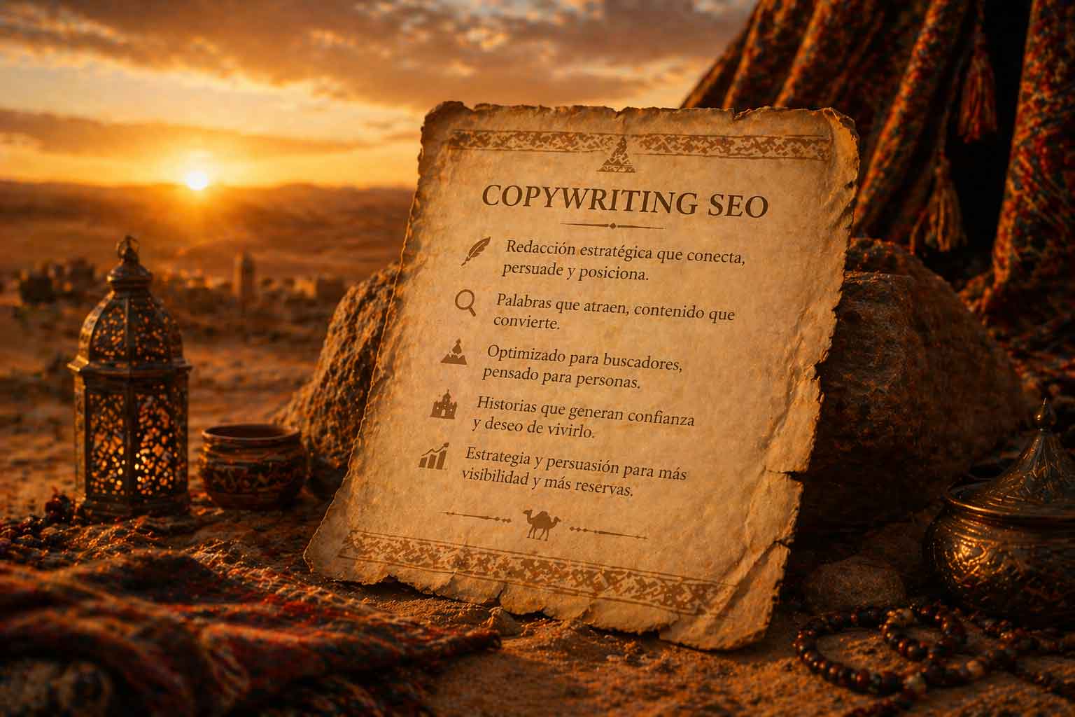 copywriting seo merzouga dunes morocco
