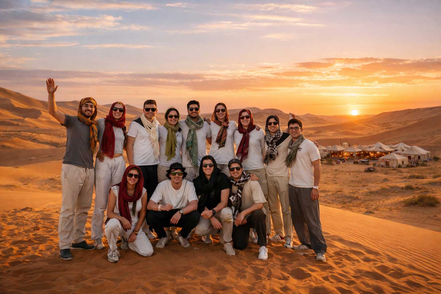 imagen ia de merzouga dunes morocco